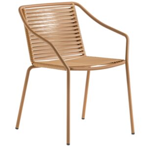 Pedrali Hnědá zahradní židle Philía 3905