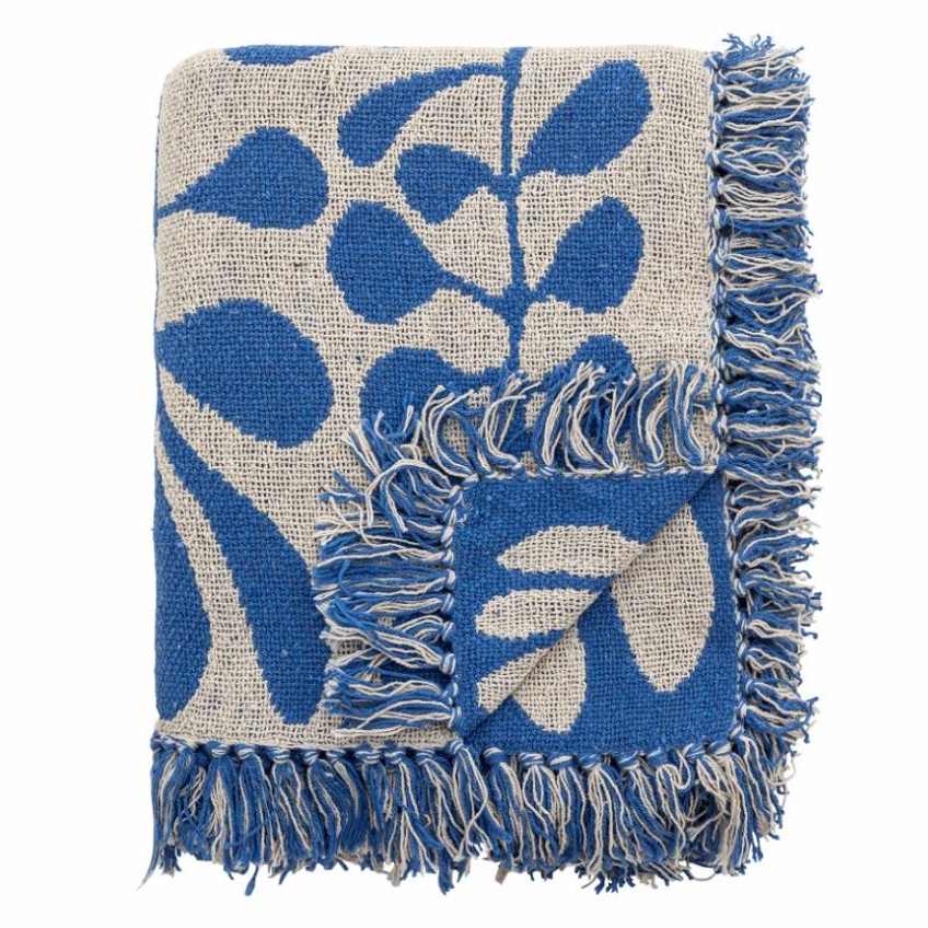 Bloomingville Bavlněný pléd Nevine 160 x 130 cm