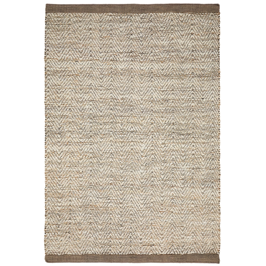 Hnědý jutový koberec Kave Home Arpe 160 x 230 cm