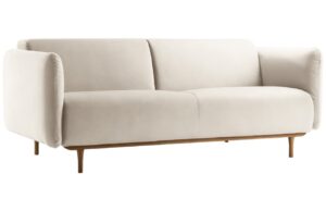 Micadoni Sametová pohovka Noomi 196 cm