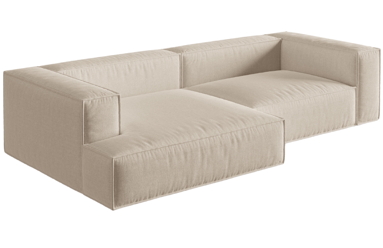 Micadoni Rohová pohovka Nuria 292 cm