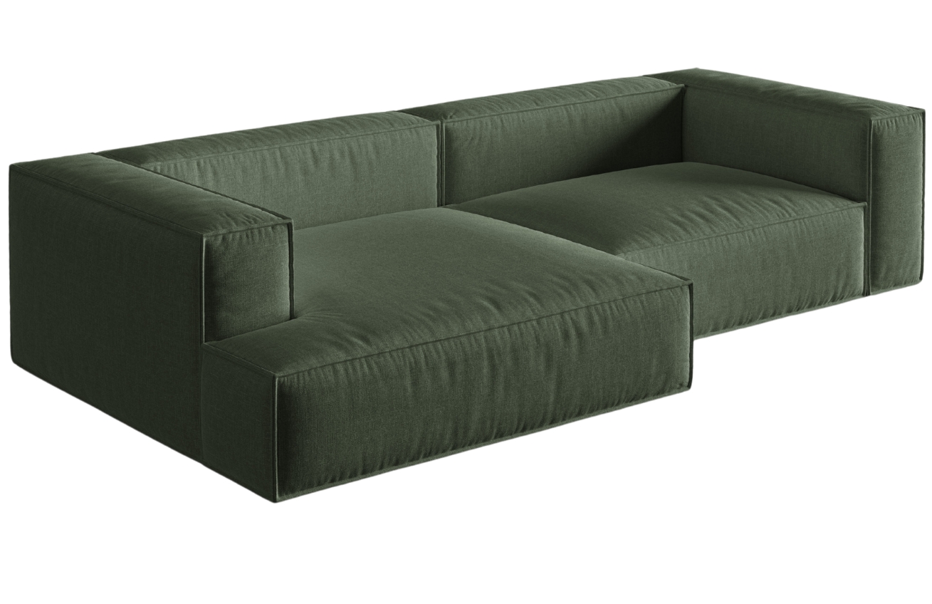 Micadoni Rohová pohovka Nuria 292 cm