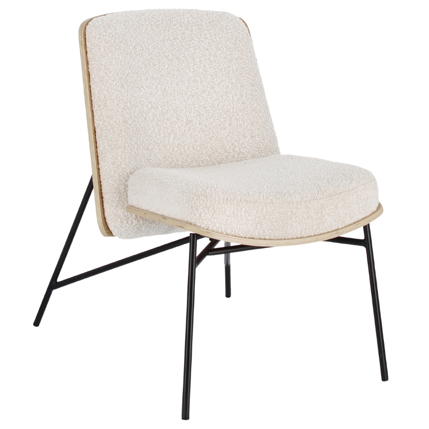 Bizzotto Bouclé křeslo Emerson