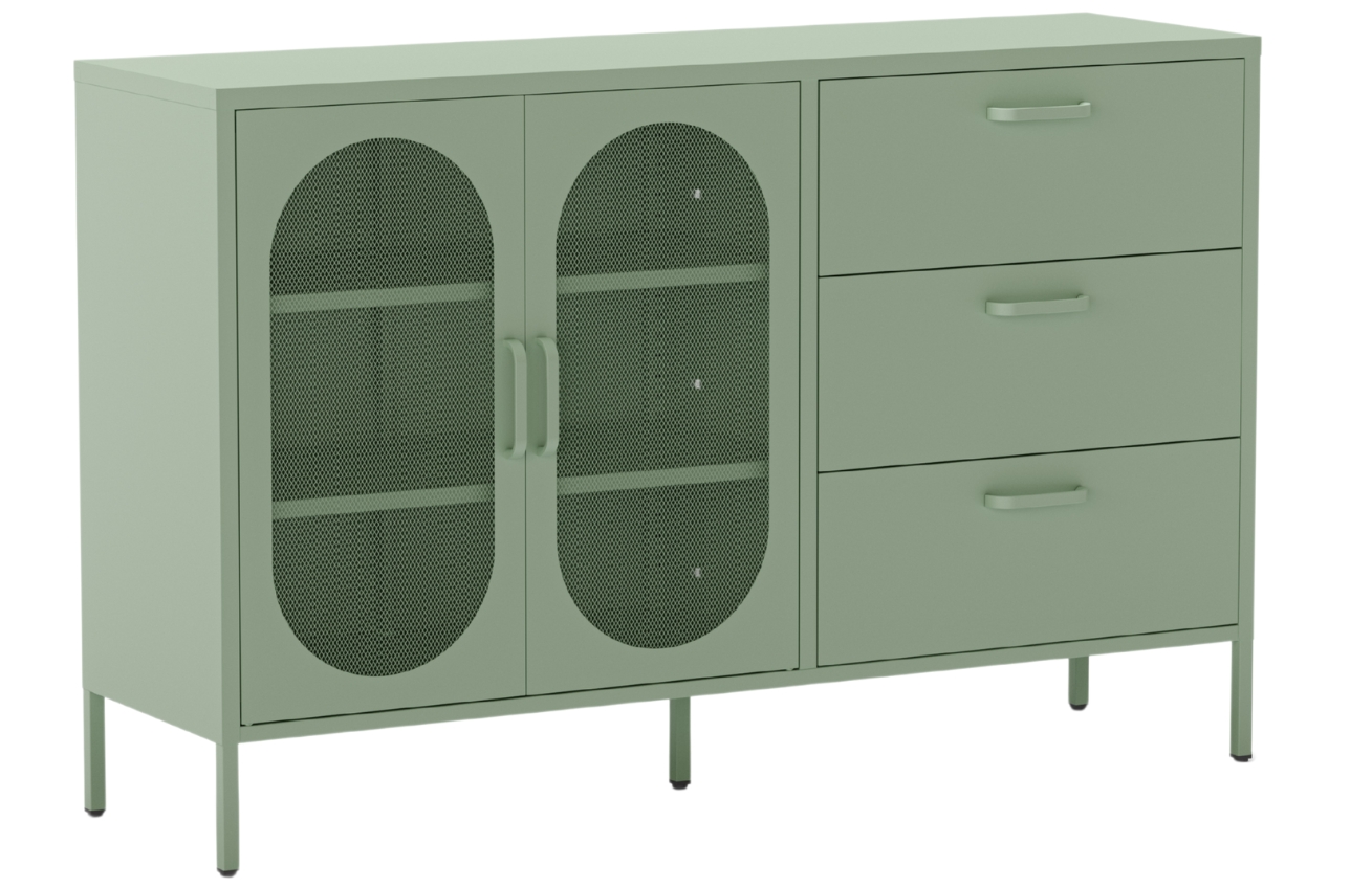 Marckeric Kovová komoda Diora 140 x 40 cm