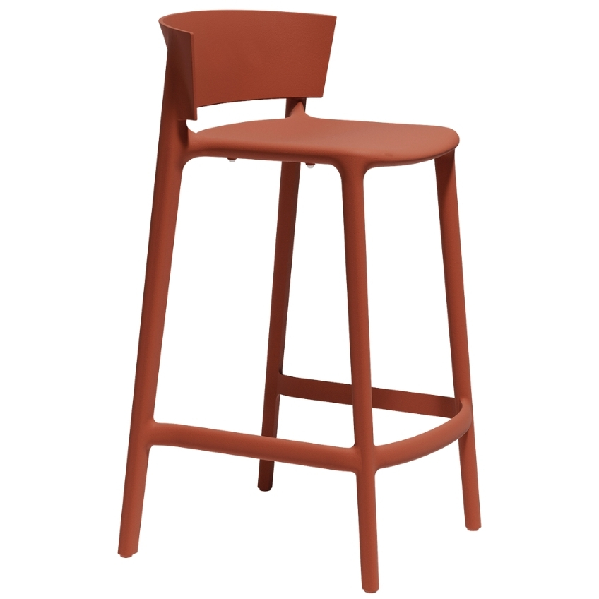 VONDOM Plastová barová židle AFRICA 66 cm