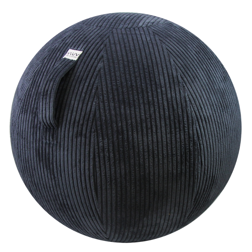 Vluv Manšestrový sedací / gymnastický míč BOL VLIP Ø 65 cm