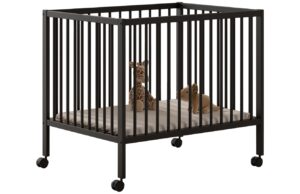 Vipack Dřevěná hrací ohrádka Dino 95 x 75 cm