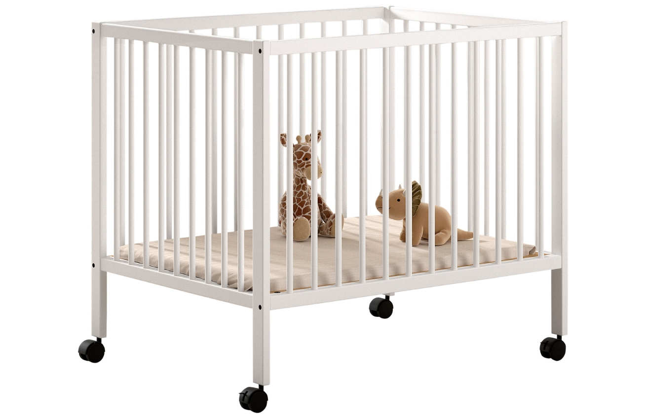 Vipack Dřevěná hrací ohrádka Dino 95 x 75 cm