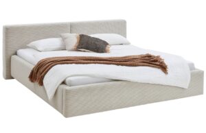 Meise Möbel Manšestrová postel Cube 160 x 200 cm