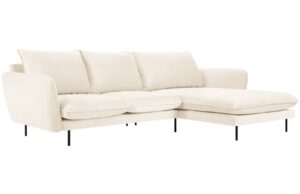 Cosmopolitan Design Sametová rohová pohovka Vienna 255 cm