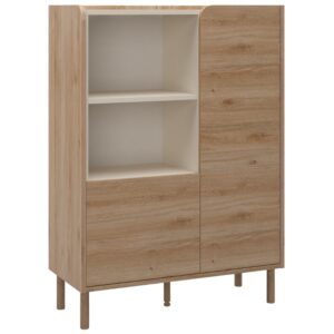 Marckeric Komoda Monza 90 x 40 cm s dřevěným dekorem