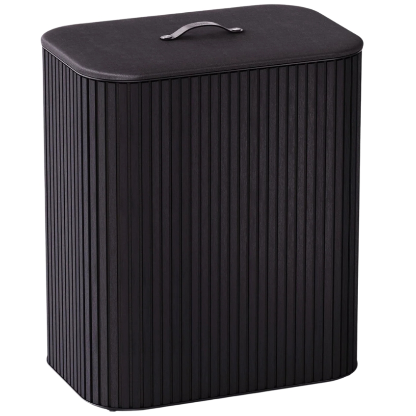 Joseph Joseph Černý koš na prádlo Tota Luxe 90 l