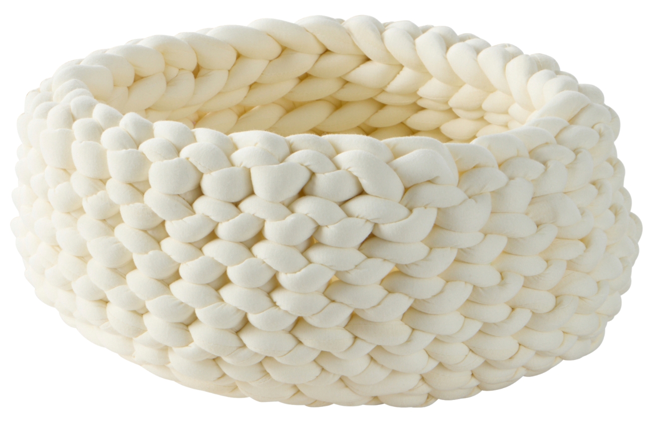 Jotex Bílý pelíšek pro domácí mazlíčky BOWIE 35 cm