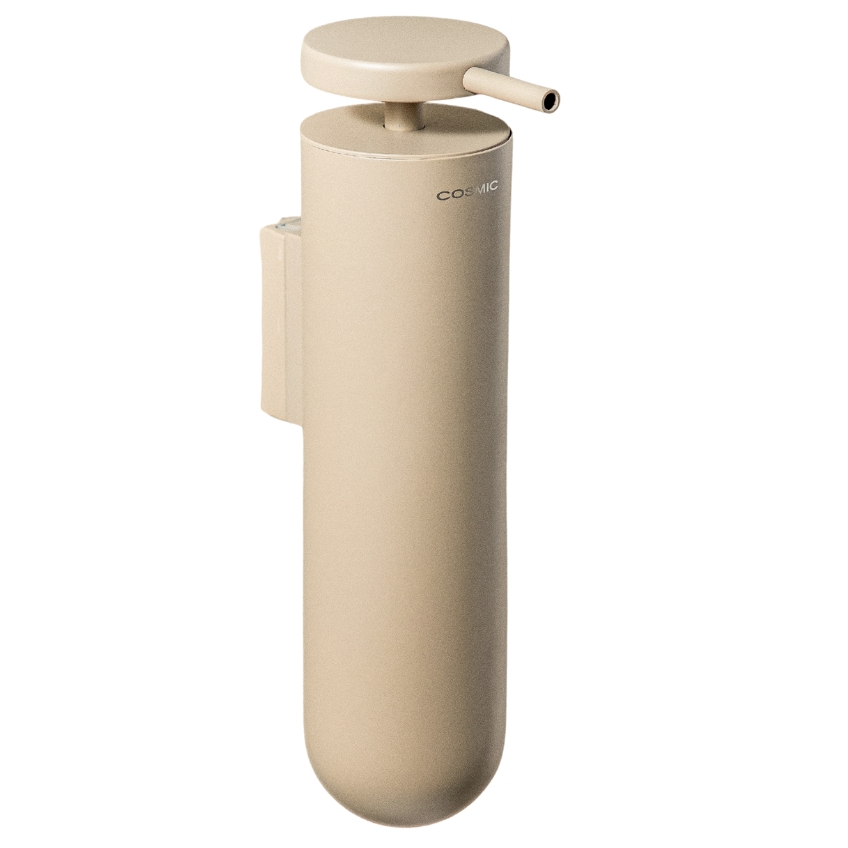 Cosmic Béžový kovový nástěnný dávkovač mýdla Geyser