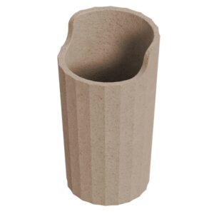 Cosmic Béžový plastový stojan na zubní kartáčky Avenir