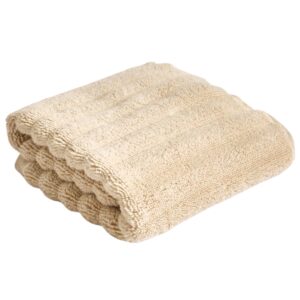 Kave Home Béžový bavlněný ručník Navira 30 x 50 cm