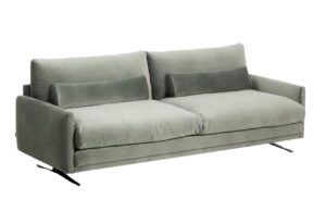 Kave Home Zelená sametová pohovka Veliro 240 cm