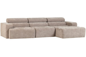 WOOOD Béžová rohová pohovka Novi 300 cm