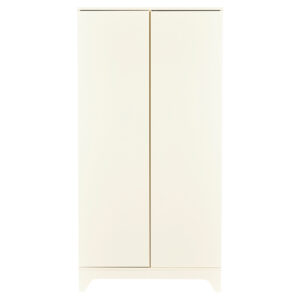 Světle žlutá dětská šatní skříň Quax Tsugi 96 x 58 cm