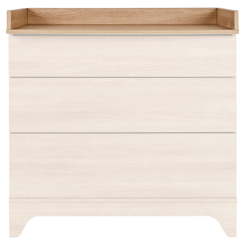 Nástavba pro přebalovací komodu Quax Tsugi s dřevěným dekorem