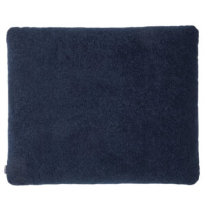 Kave Home Tmavě modrý bouclé polštář Martina 52 x 60 cm