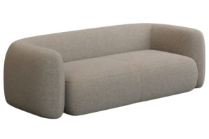 Kave Home Šedá trojmístná pohovka Martina 246 cm