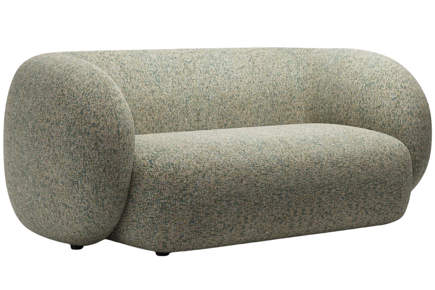 Micadoni Zelená dvoumístná pohovka Kate 183 cm