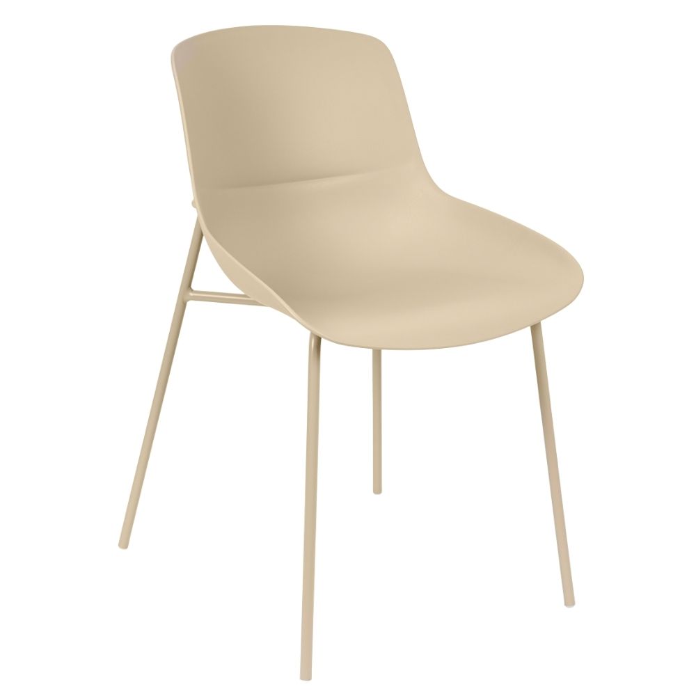 Somcasa Béžová jídelní židle Diletta