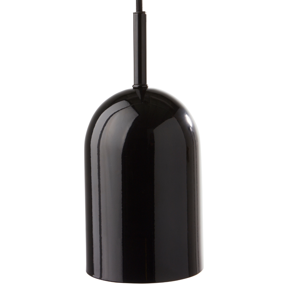 Jotex Černé kovové závěsné světlo ARA 10 cm