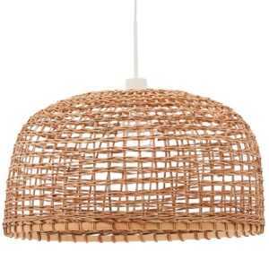 Kave Home Ratanové stínidlo Dakira Ø 50 cm