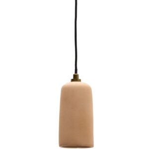 Kave Home Terakotové závěsné světlo Madsen Ø 8 cm