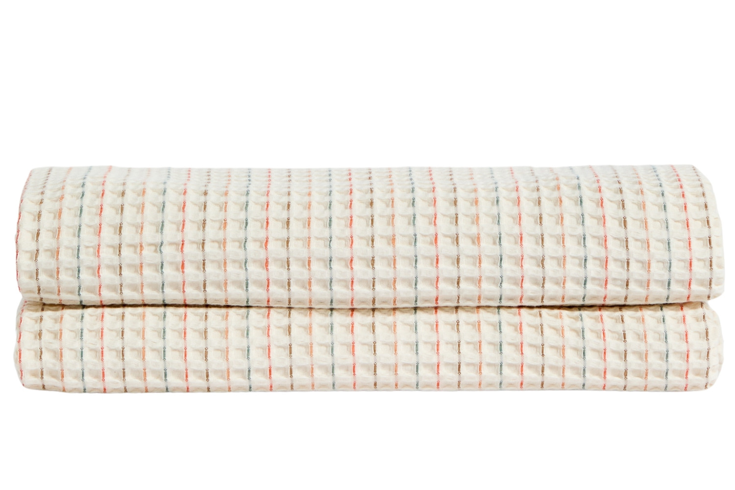 Kave Home Bílý bavlněný přehoz Wufy 180 x 240 cm