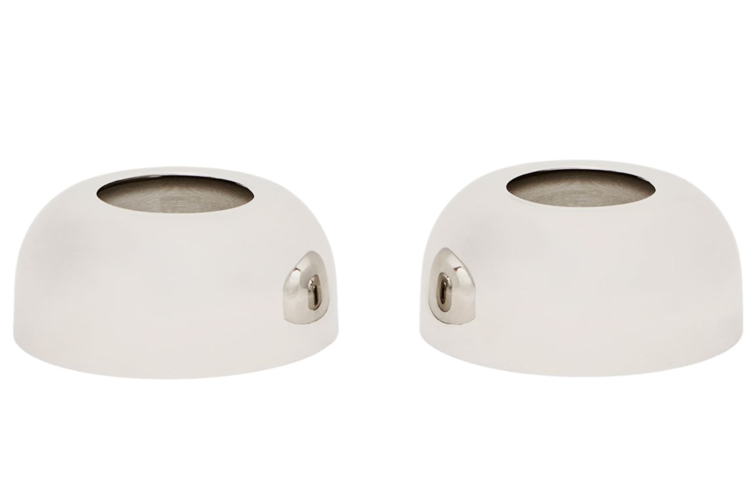 Kave Home Set dvou nerezových stojánků na vejce Nirela