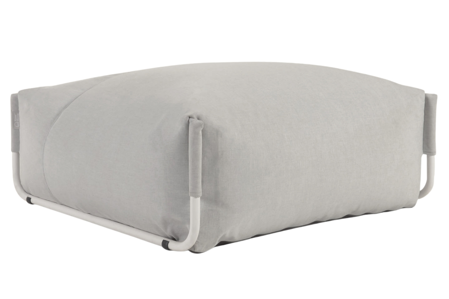 Kave Home Světle šedý zahradní modul/podnožka Square 101 x 101 cm