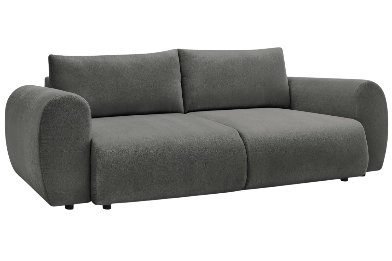 Bobochic Paris Šedá rozkládací pohovka Lucien 257 cm