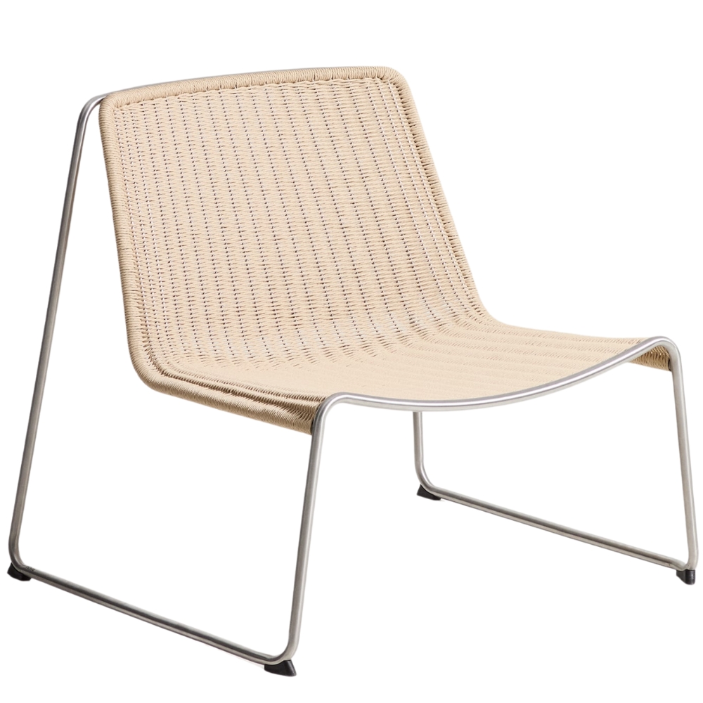 Kave Home Béžové zahradní křeslo Tavari