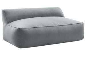 Bobochic Paris Černá zahradní pohovka Riviera 160 cm