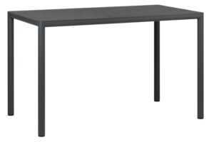 Nardi Tmavě šedý zahradní stůl Piave 120 x 70 cm