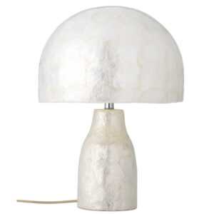 Bílá stolní lampa Bloomingville Adria 43 cm