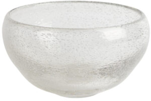 Kave Home Skleněná dekorativní miska Sirau Ø30 cm