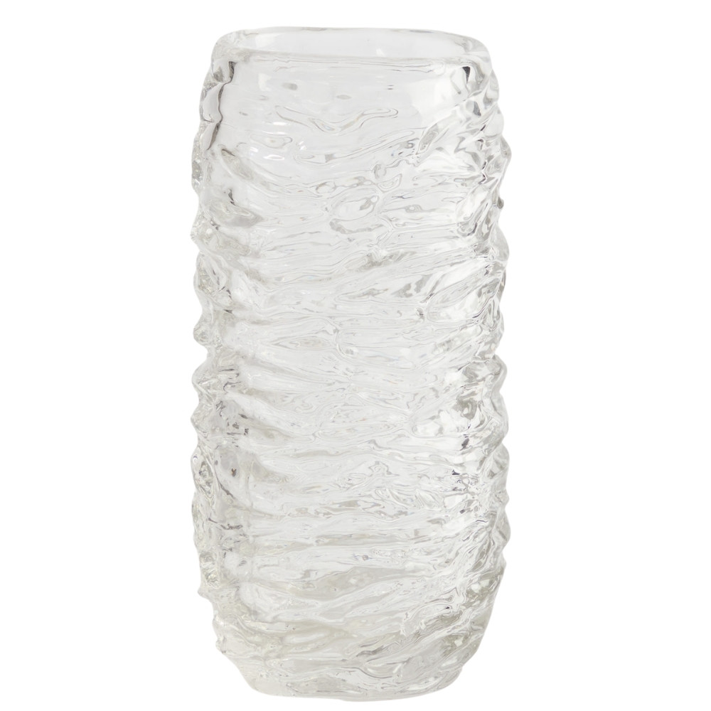 Kave Home Skleněná váza Vorma 30 cm