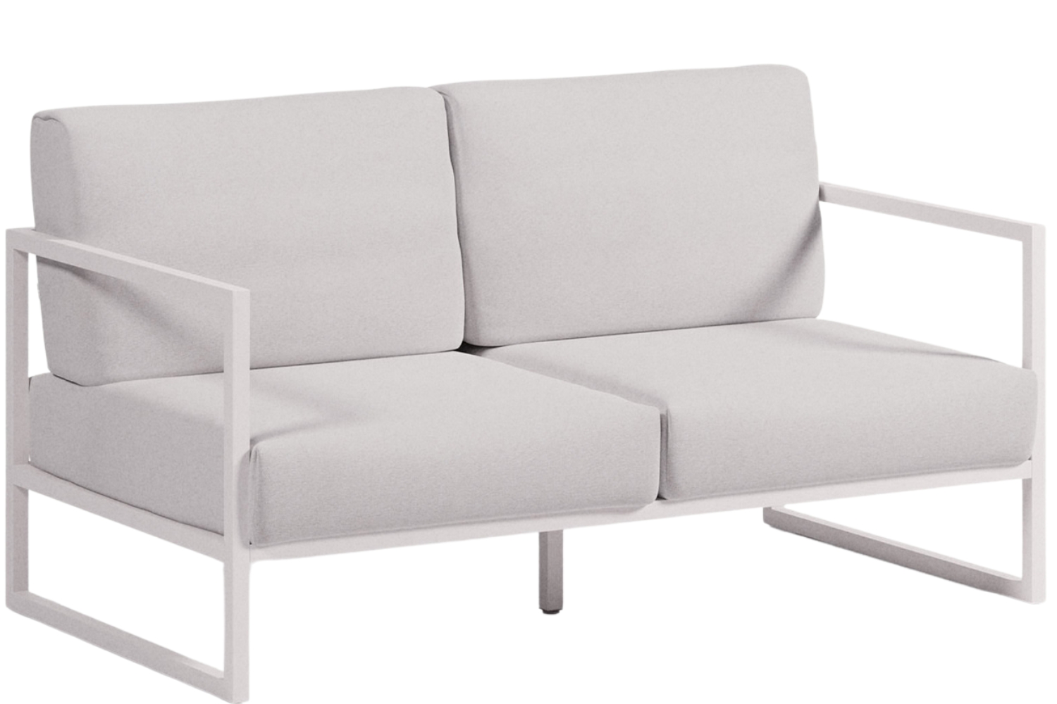 Kave Home Bílá zahradní pohovka Comova 152 cm