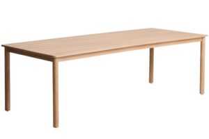 Kave Home Dřevěný zahradní stůl Sori 240 x 100 cm