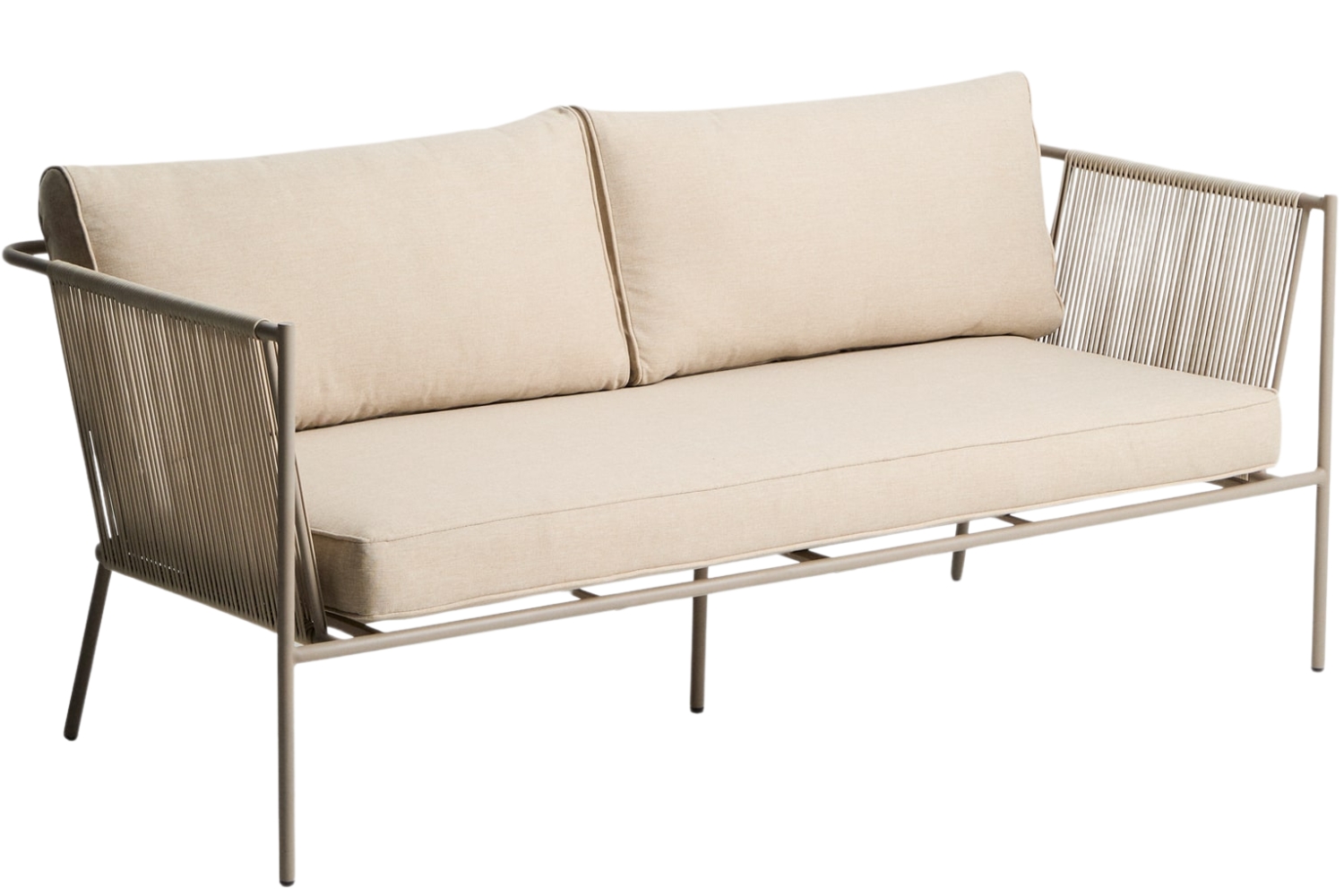 Kave Home Béžová zahradní pohovka Zivia 178 cm