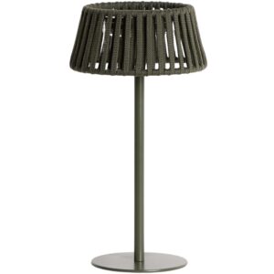 Kave Home Zelená zahradní solární LED lampa Aldet