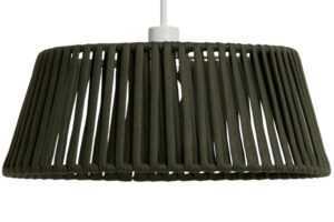 Kave Home Zelené závěsné stínidlo Aldet  Ø 46 cm