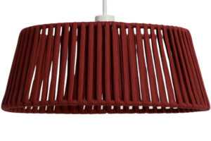 Kave Home Terakotově červené závěsné stínidlo Aldet  Ø 46 cm