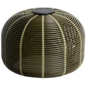 Kave Home Zelená zahradní solární lampa Garoina Ø 50 cm