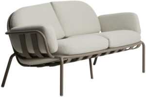 Kave Home Béžová zahradní pohovka Joncols 164 cm