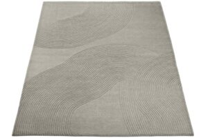 Bolia Světle šedý vlněný koberec Zen 250 x 350 cm